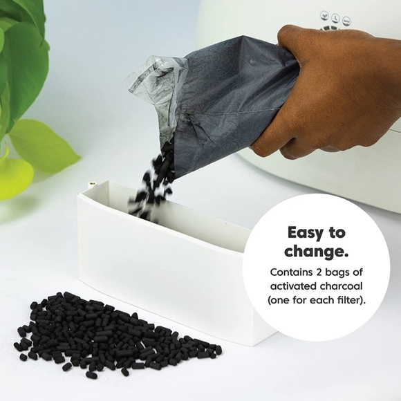 Lomi accessories bundle (2) charcoal filter refills NWT/NIB - Picture 4 of 4